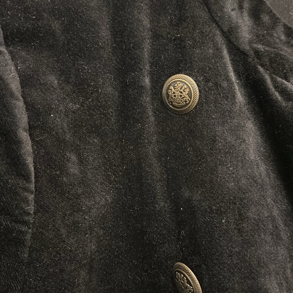 LOFT Military styled holiday edition velvet jacket - Picture 3 of 6